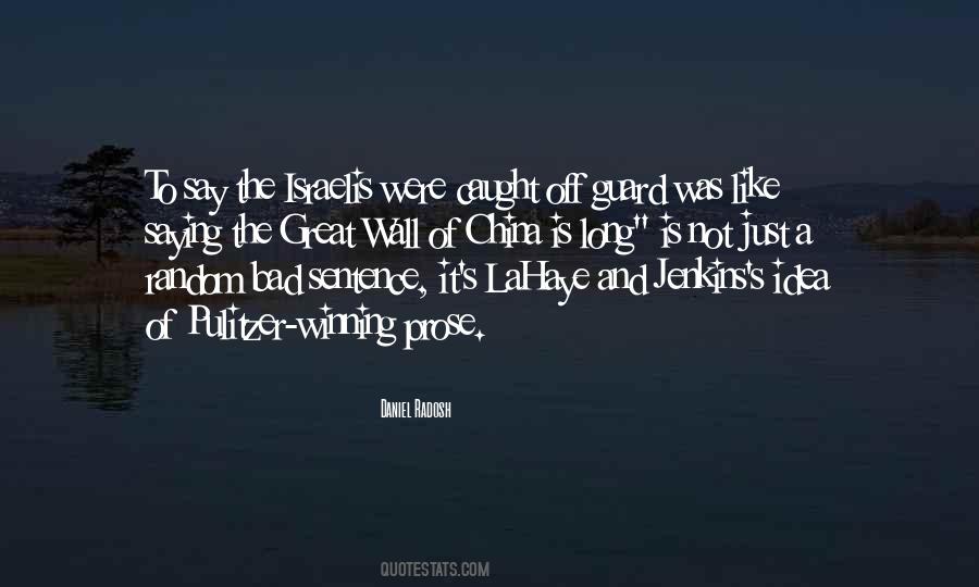 Daniel Radosh Quotes #1231433