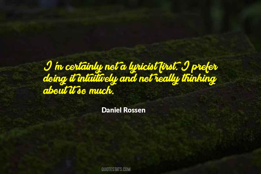 Daniel Rossen Quotes #597192