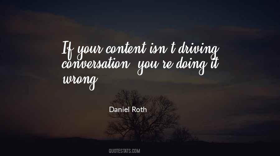 Daniel Roth Quotes #1627352