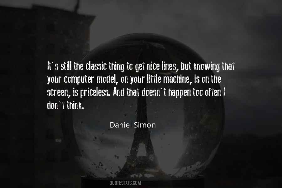 Daniel Simon Quotes #1528873