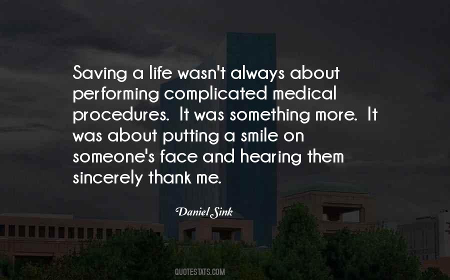 Daniel Sink Quotes #510794