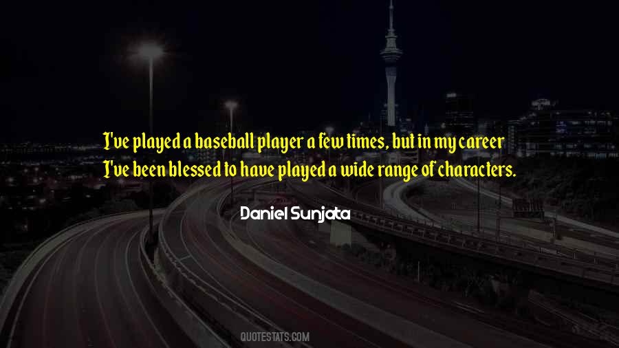 Daniel Sunjata Quotes #826003