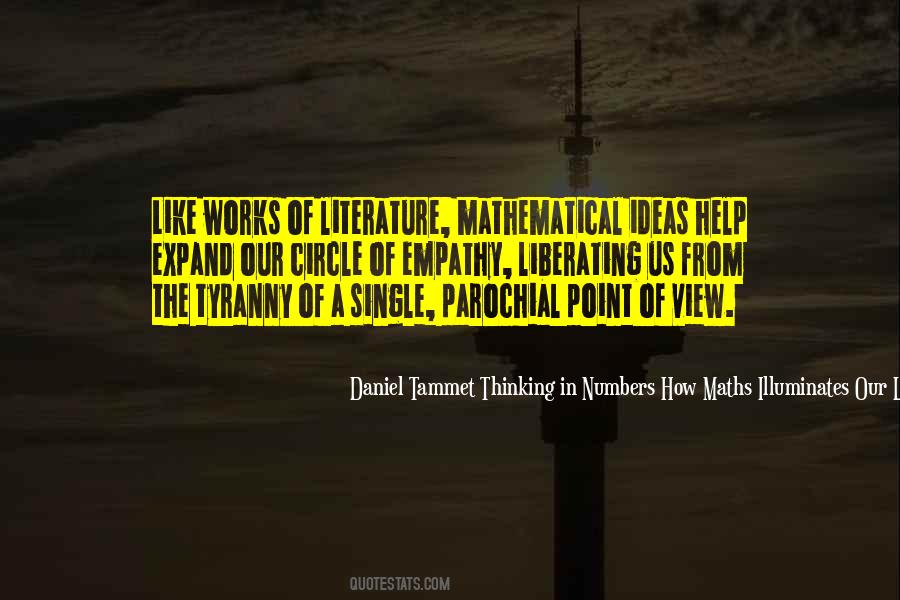 Daniel Tammet Thinking In Numbers How Maths Illuminates Our Lives Quotes #1850317