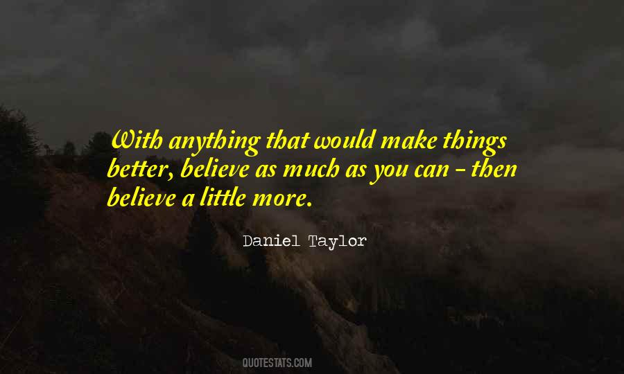 Daniel Taylor Quotes #98365
