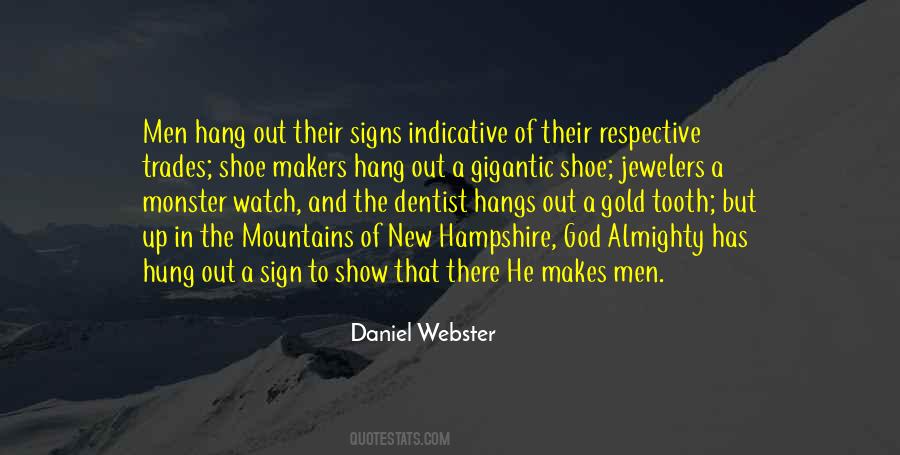 Daniel Webster Quotes #1198469