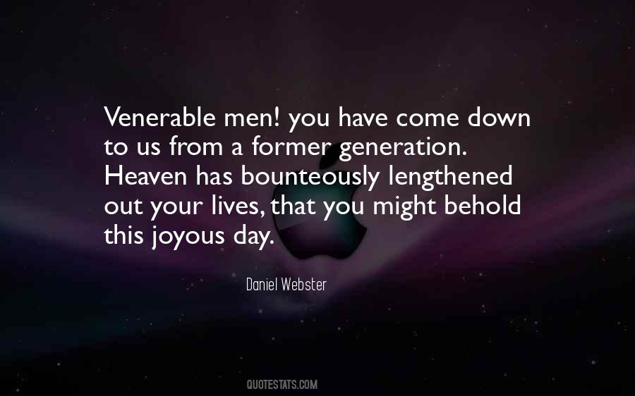 Daniel Webster Quotes #355038