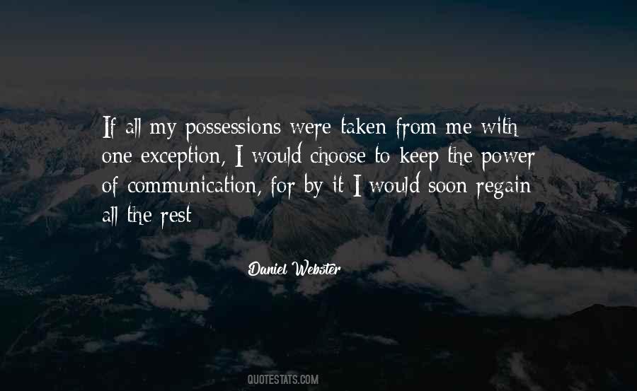 Daniel Webster Quotes #784774