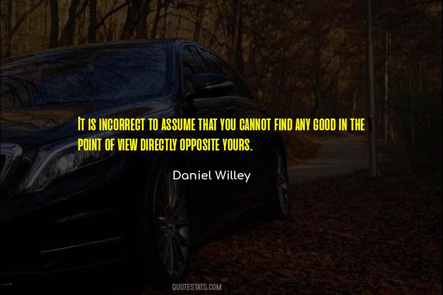 Daniel Willey Quotes #107369