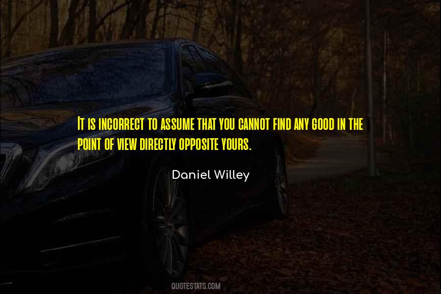 Daniel Willey Quotes #107369