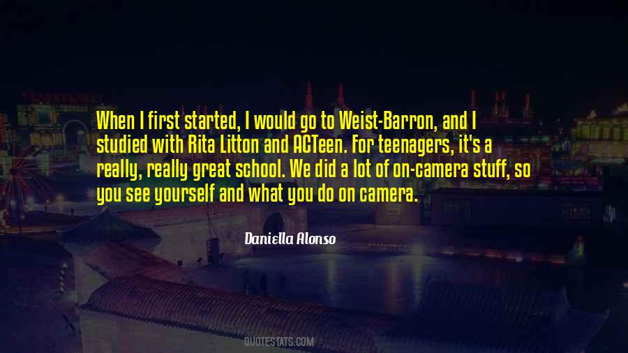 Daniella Alonso Quotes #1189680
