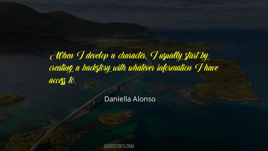 Daniella Alonso Quotes #1530646