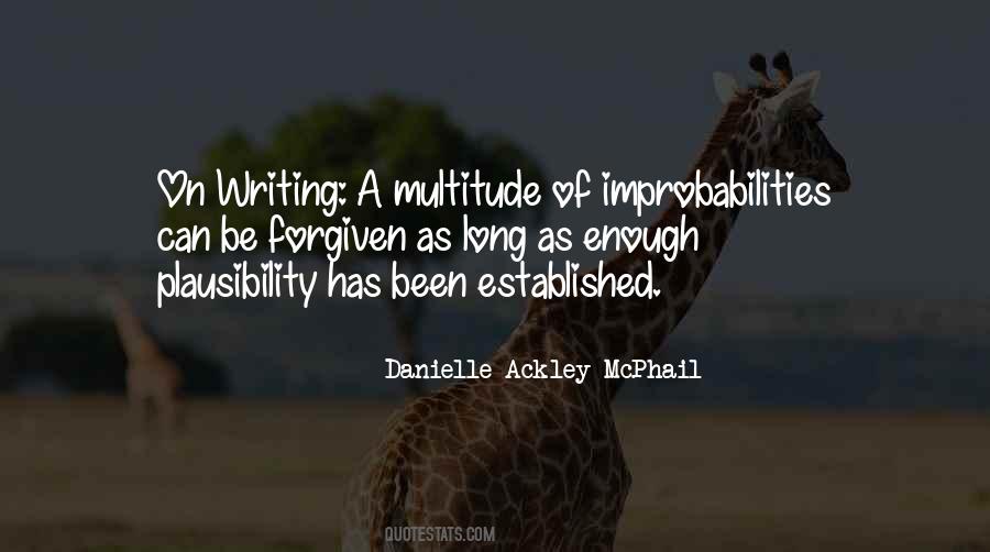 Danielle Ackley-McPhail Quotes #1673916