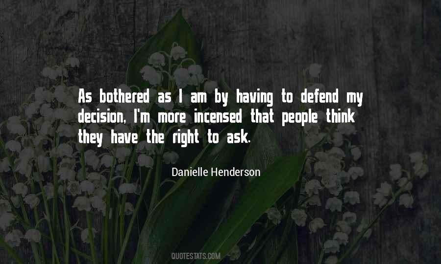 Danielle Henderson Quotes #1004335