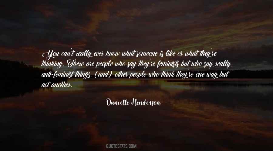 Danielle Henderson Quotes #1492147