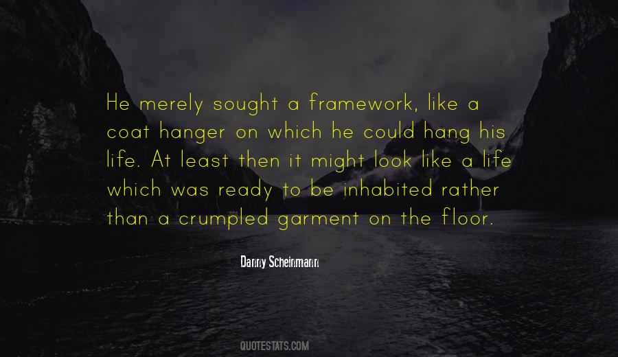 Danny Scheinmann Quotes #1835563