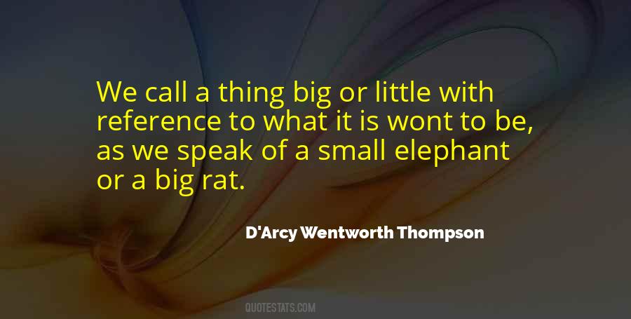 D'Arcy Wentworth Thompson Quotes #1537773