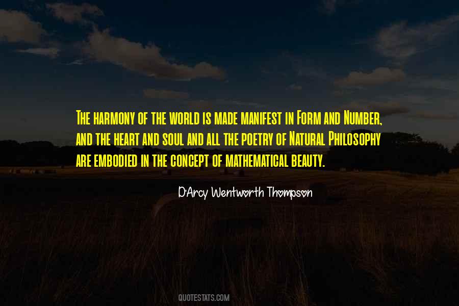 D'Arcy Wentworth Thompson Quotes #1720483