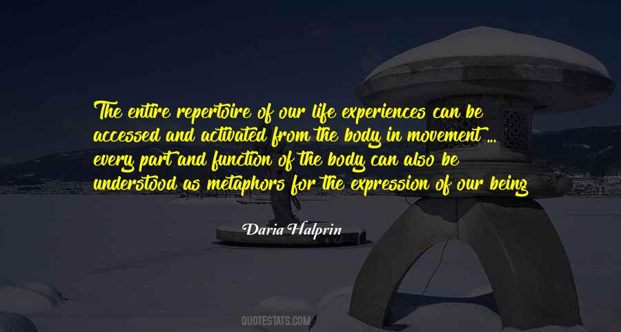 Daria Halprin Quotes #900214