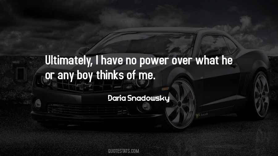 Daria Snadowsky Quotes #113051