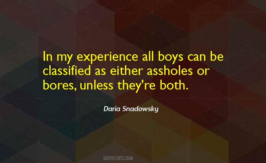 Daria Snadowsky Quotes #1299086