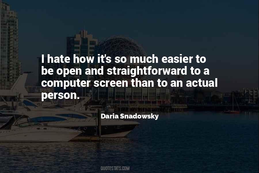 Daria Snadowsky Quotes #1739659