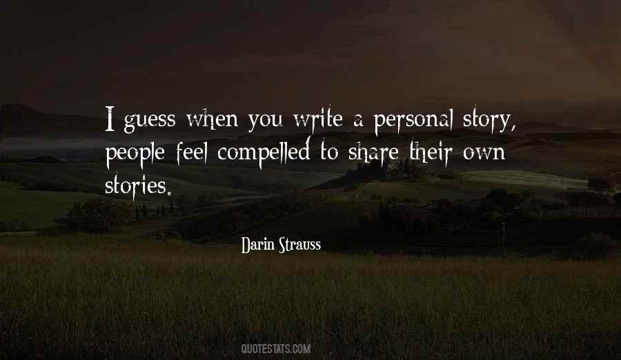 Darin Strauss Quotes #1048312