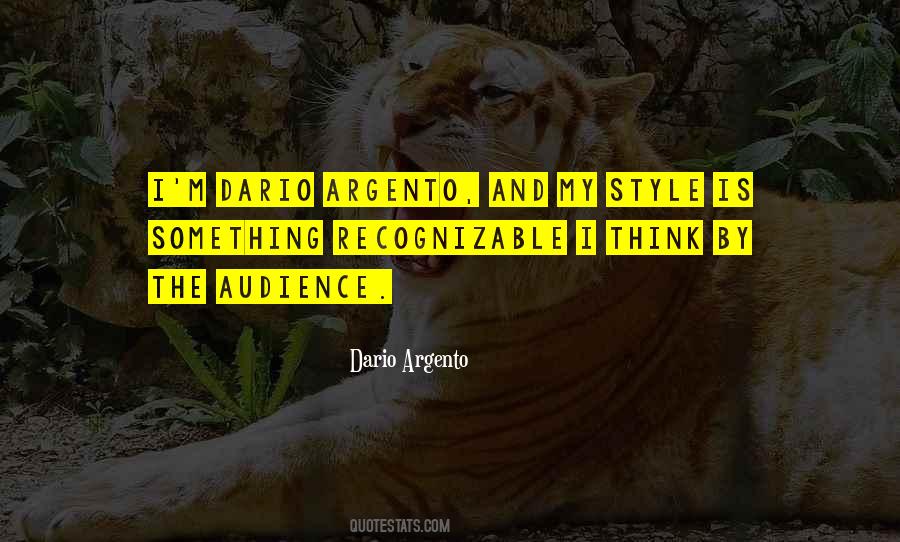 Dario Argento Quotes #1029544