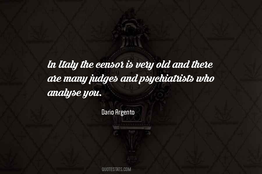 Dario Argento Quotes #395773