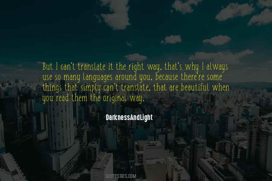 DarknessAndLight Quotes #1832034 DarknessAndLight Quotes #1832034