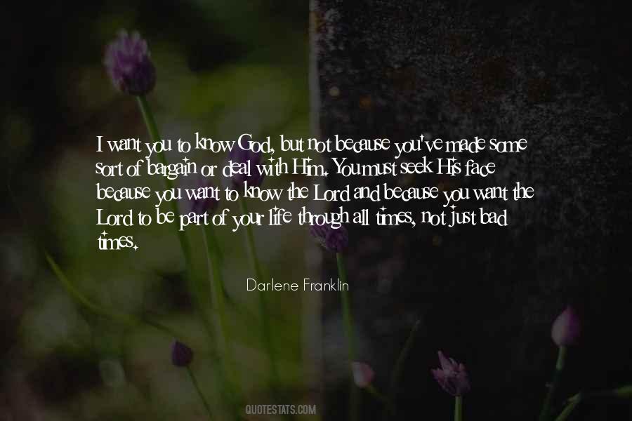 Darlene Franklin Quotes #1186971