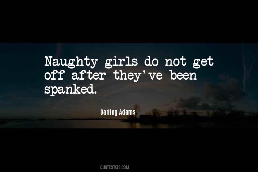 Darling Adams Quotes #1634453