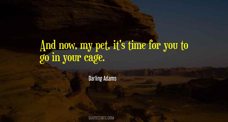 Darling Adams Quotes #1744118