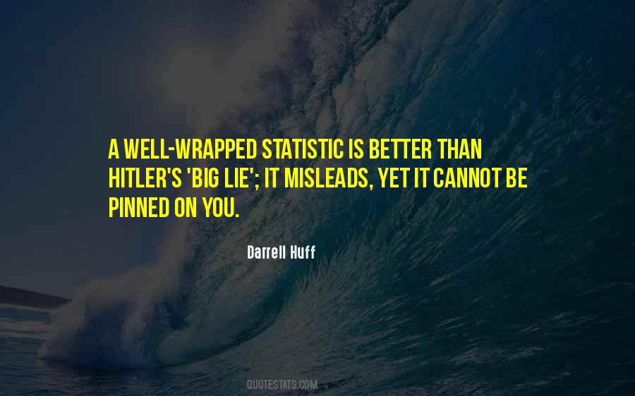 Darrell Huff Quotes #190062