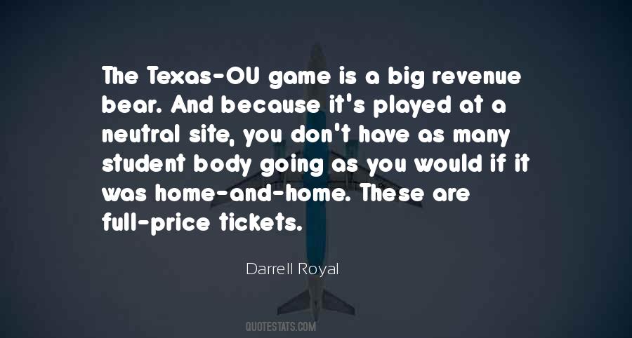 Darrell Royal Quotes #80993