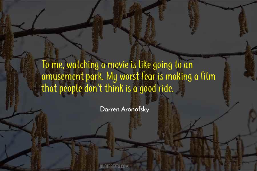 Darren Aronofsky Quotes #1061883