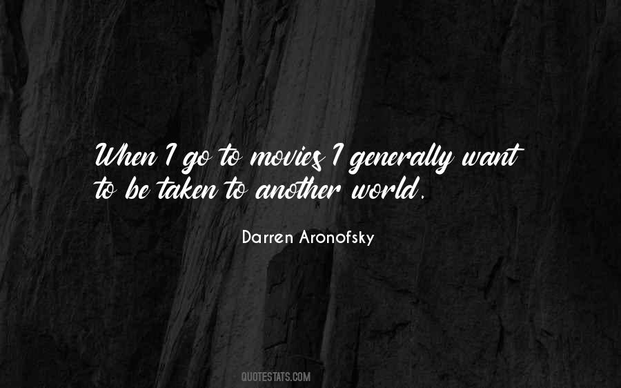 Darren Aronofsky Quotes #932486