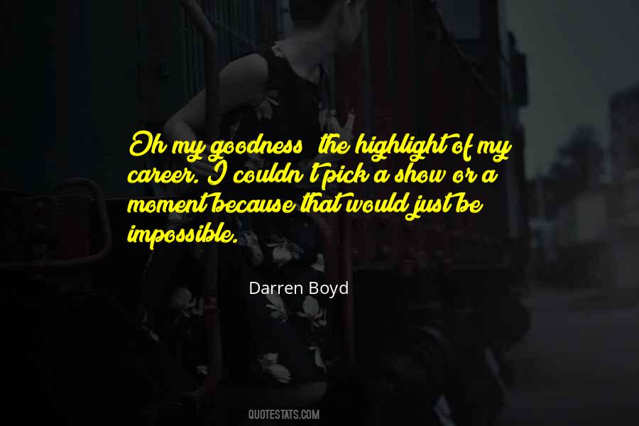 Darren Boyd Quotes #1591906