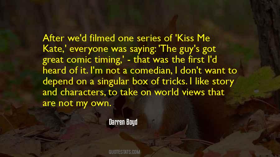 Darren Boyd Quotes #894160