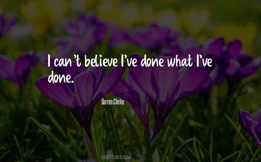Darren Clarke Quotes #1799614