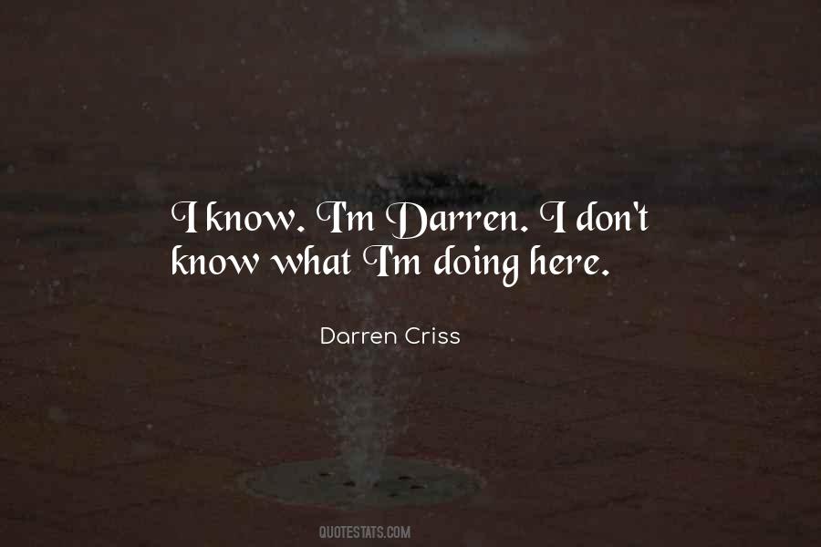 Darren Criss Quotes #96568