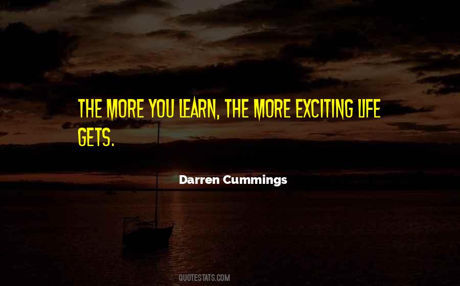 Darren Cummings Quotes #764458