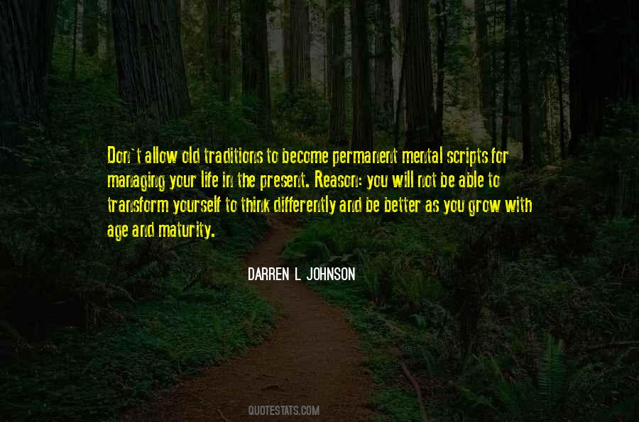 Darren L Johnson Quotes #1416192