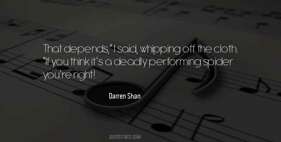 Darren Shan Quotes #757987