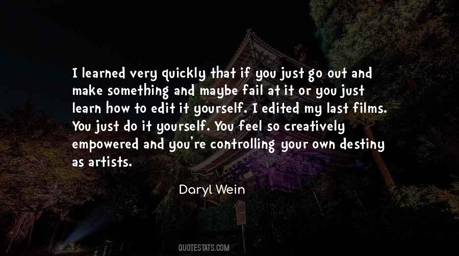 Daryl Wein Quotes #20351