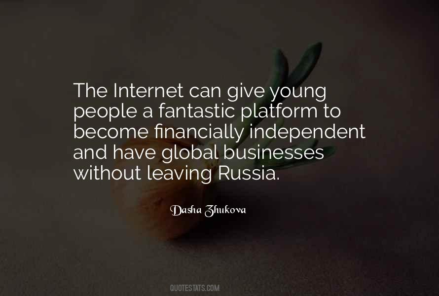 Dasha Zhukova Quotes #1757352