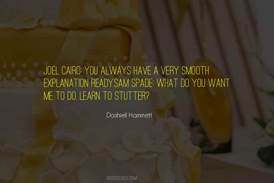 Dashiell Hammett Quotes #1118413