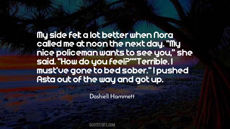 Dashiell Hammett Quotes #1255324