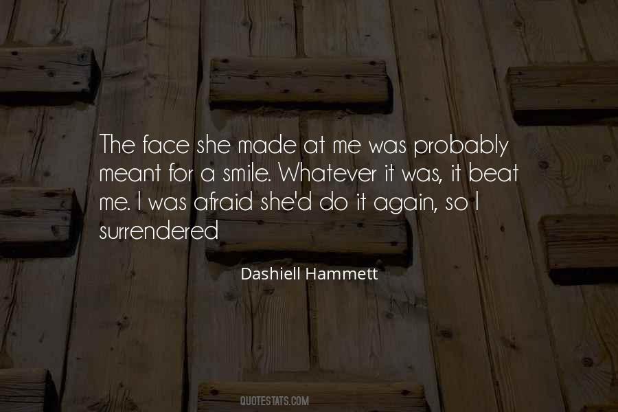 Dashiell Hammett Quotes #1427194