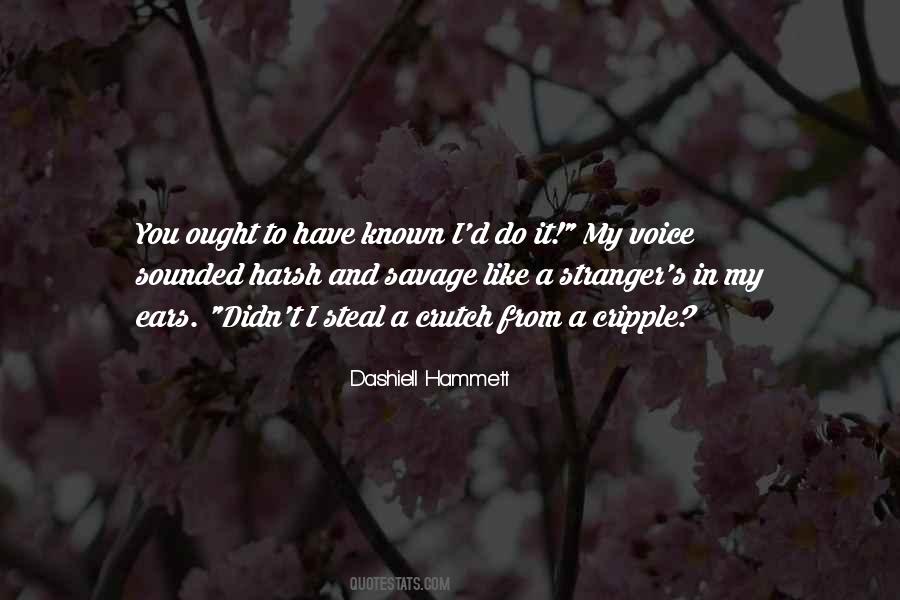 Dashiell Hammett Quotes #1540218