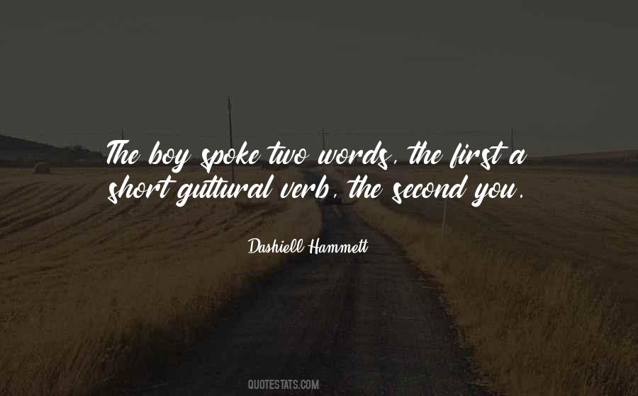 Dashiell Hammett Quotes #216572